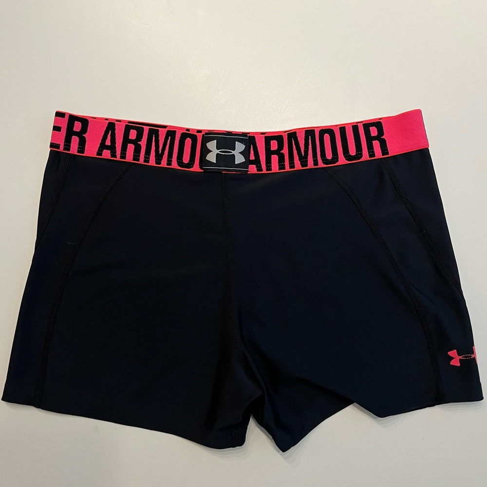 🎉 *3 for $25* Under Armor Black Spandex Shorts